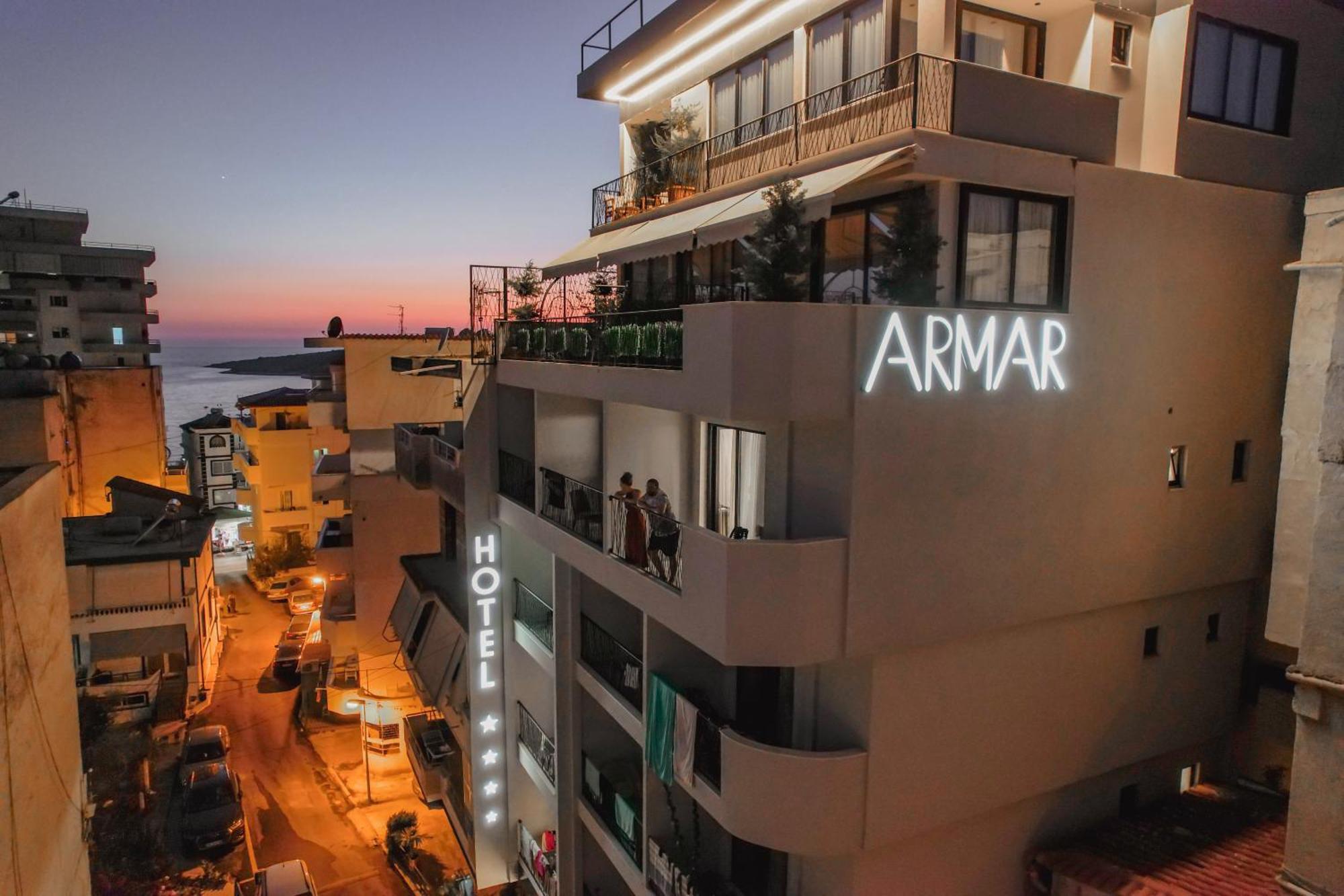 Armar Hotel Sarandë Esterno foto